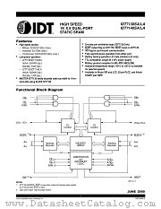 IDT5962-8687513YA datasheet pdf IDT