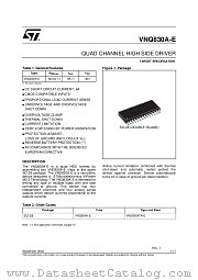 VNQ830A13TR datasheet pdf ST Microelectronics