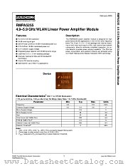 RMPA5255 datasheet pdf Fairchild Semiconductor
