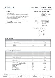 D1B241000 datasheet pdf Cosmo Electronics