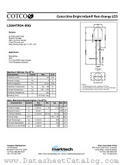 LO564TRO4-B0G datasheet pdf Marktech Optoelectronics
