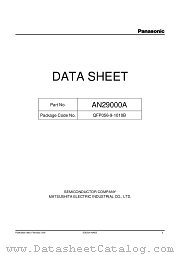 AN29000A datasheet pdf Panasonic
