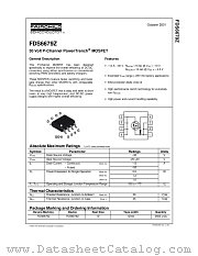 FDS6679Z_NL datasheet pdf Fairchild Semiconductor