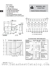 DA0786 datasheet pdf DAICO Industries