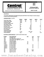 2N6577 datasheet pdf Central Semiconductor