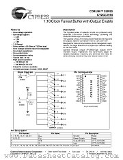 CY2CC1910OC datasheet pdf Cypress