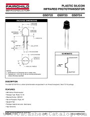 QSD723_0163 datasheet pdf Fairchild Semiconductor
