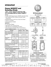 NTHD4P02FT1 datasheet pdf ON Semiconductor