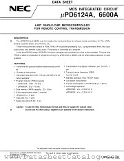 UPD6600AGS-XXX datasheet pdf NEC