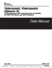 TSB43AA82PGE datasheet pdf Texas Instruments
