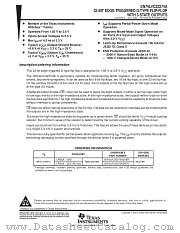 SN74LVC32374AGKER datasheet pdf Texas Instruments