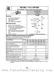 GP1601 datasheet pdf Taiwan Semiconductor