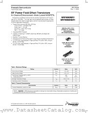 MRF9060MBR1 datasheet pdf Freescale (Motorola)