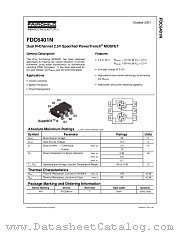 FDC6401N_NL datasheet pdf Fairchild Semiconductor