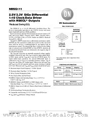 NBSG111BA datasheet pdf ON Semiconductor