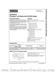 NC7WP125 datasheet pdf Fairchild Semiconductor