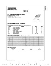KSD362RTU datasheet pdf Fairchild Semiconductor