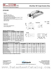 CR50UB datasheet pdf Marktech Optoelectronics