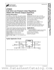 LP38841T-1.2 datasheet pdf National Semiconductor