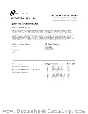 100355WFQMLV datasheet pdf National Semiconductor