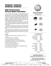 UC2842AN datasheet pdf ON Semiconductor