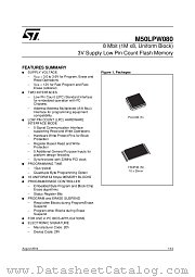 M50LPW080N1 datasheet pdf ST Microelectronics