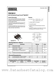 FDC5612_Q datasheet pdf Fairchild Semiconductor