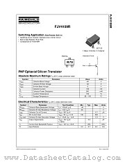 FJV4109RMTF datasheet pdf Fairchild Semiconductor