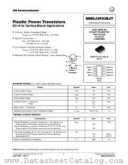 MMDJ3P03BJT datasheet pdf ON Semiconductor