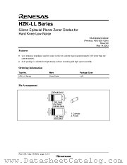 HZK2CLL datasheet pdf Renesas