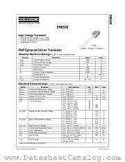 2N6520BU datasheet pdf Fairchild Semiconductor