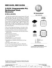 NBC12439FNR2 datasheet pdf ON Semiconductor