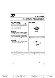STE30NK90Z datasheet pdf ST Microelectronics