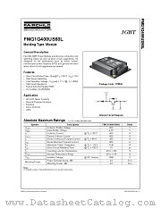 FMG1G400US60L datasheet pdf Fairchild Semiconductor