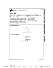 DS90C401M datasheet pdf National Semiconductor