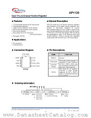AP1120 datasheet pdf Anachip