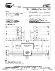 CY7C036A-15AC datasheet pdf Cypress