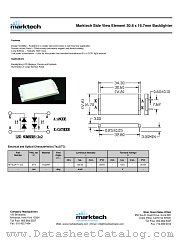 MTBL2411-G2 datasheet pdf Marktech Optoelectronics