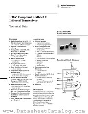 HSDL-3601 datasheet pdf Agilent (Hewlett-Packard)