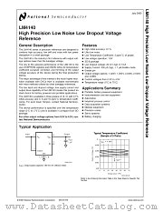 LM4140BCMX-4.1 datasheet pdf National Semiconductor