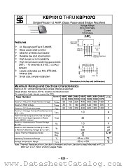 KBP102G datasheet pdf Taiwan Semiconductor