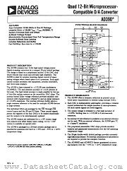 AD390SD/883B datasheet pdf Analog Devices