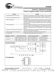 CY22050ZC-XXX datasheet pdf Cypress
