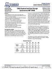 GS8641Z18 datasheet pdf GSI Technology