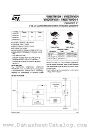 VNS7NV0413TR datasheet pdf ST Microelectronics