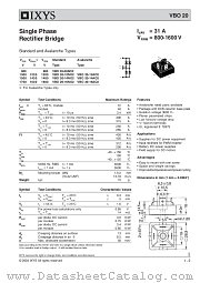 VBO20-14AO2 datasheet pdf IXYS