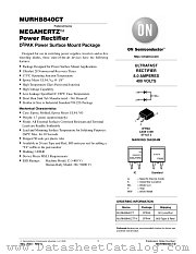 MURHB840CT datasheet pdf ON Semiconductor