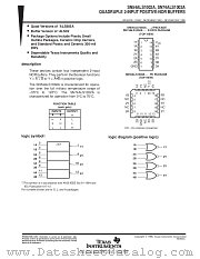 JM38510/38402B2A datasheet pdf Texas Instruments