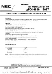 UPD16686 datasheet pdf NEC