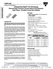 VSMP1206 datasheet pdf Vishay